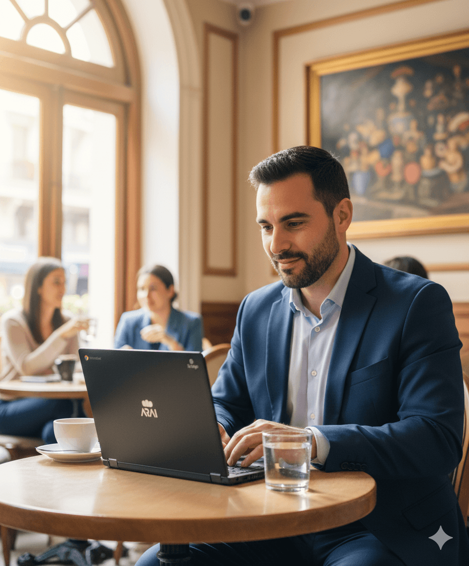 Trabajo remoto con conectividad LTE