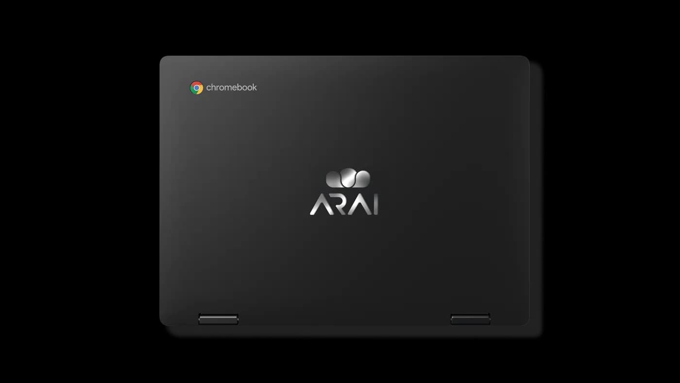 Chromebook LTE Arai Stratus ME1 de 12 pulgadas